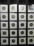 19-piece Set of all different 1965-1979 date or Mint mark Washington Quarters. All carded.