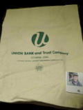 Large Canvas Money Bag 