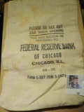 Large Canvas Money Bag 