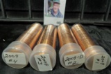 2009 Lincoln Commemorative Roll Set of Type One through Type four Gem BU Solid date rolls of Lincoln