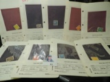 Collection of early Mint, unused Canada Stamps. Scott # 110, 169, 170, 172, 205-207, 214, & 234.