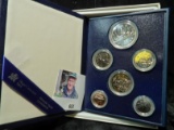 1982 Canada Prooflike Set in original box of issue. (6 pieces),