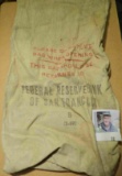 Medium Canvas Money Bag 