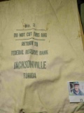 Large Canvas Money Bag 