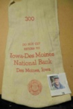 Medium Canvas Money Bag 