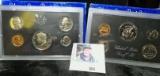 Pair of 1972 S U.S. Proof Set in original boxes, one of which is a Deep Cameo Proof.