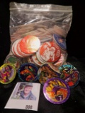 Several Hundred Game Pogs in a plastic zip lock bag. Mint condition. Used in an interesting game wit