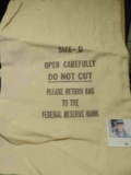 Large Canvas Money Bag 