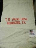 Large Canvas Money Bag 