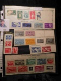 (28) Airmail & U.S. Special Delivery Stamps on partial album pages.