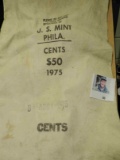 Large Canvas Money Bag 