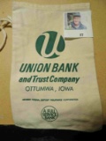 Small Canvas Money Bag U logo 