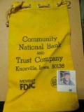 Draw String Canvas Money Bag 