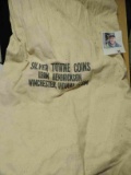 Large Canvas Money Bag 