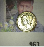 1936 P Mercury Dime, Gem BU.