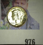 1940 D Mercury Dime, Brilliant Uncirculated.