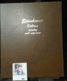World Coin Library Dansco Album containing a complete set of Eisenhower Dollars plus a couple extra