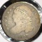 1832 U.S. Capped Bust Dime, Full Liberty. Fine,