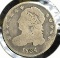 1834 Large 4 U.S. Capped Bust Dime, VG.