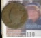 1822 U.S. Large Cent, Good.