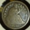 1840 O No Drapery U.S. Seated Liberty Dime, G+.