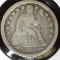 1853 O Arrows at Date, Star obverse U.S. Seated Liberty Dime, VG.