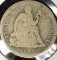 1862 S Civil War Date Type 5, Legend Obverse U.S. Seated Liberty Dime, Good, light obverse scratches