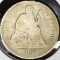 1867 S Type 5, Legend Obverse U.S. Seated Liberty Dime, Mtg. 140,000 pcs.