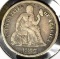 1877 CC Type 5, Legend obverse, U.S. Seated Liberty Dime, VF.