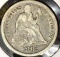 1882 Type 5, Legend obverse, U.S. Seated Liberty Dime, G.