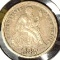 1887 Type 5, Legend obverse, U.S. Seated Liberty Dime, Very Fine.