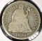 1888 S Type 5, Legend obverse, U.S. Seated Liberty Dime, VG.