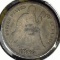 1889 S Type 5, Legend obverse, U.S. Seated Liberty Dime, VG.