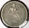 1891 Type 5, Legend obverse, U.S. Seated Liberty Dime, Very Fine.