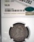 1820 Capped Bust Quarter, slabbed NGC VG8.
