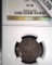 1847 P U.S. Seated Liberty Quarter, slabbed NGC VF30.