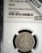 1855 P U.S. Seated Liberty Quarter, slabbed NGC Arrows VF25 Maumee Valley Collection.