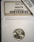 1942 D Mercury Dime, slabbed NGC MS65 FB.