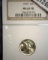 1943 P Mercury Dime, slabbed NGC MS65 FB.