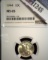 1944 P Mercury Dime, slabbed NGC MS65.