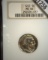 1937 P Buffalo Nickel, NGC slabbed MS66.