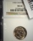 1938 D Buffalo Nickel, NGC slabbed MS66.