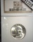 1947 S Washington Quarter, NGC slabbed MS63 W.