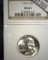 1956 P Washington Quarter, NGC slabbed MS65.
