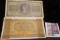 Pair of Greece Banknotes, Pick # 116 & 118.