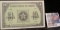 1943 Banque d'Etat du Maroc Ten Francs, Pick # 25. High grade.