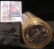 Roll of 1964 Mexico 25 Centavos, Brilliant Uncirculated and stored in a plastic tube.