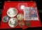 1867-1967 Canada Conderation Commemorative Double Cent Set loose in a plastic case. Contains Cents t
