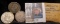 (3) 1949 P Franklin Silver Half Dollars.
