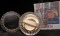 !4K Gold Wedding Ring weighing 2.1 grams. Stored in an interesting ring case.